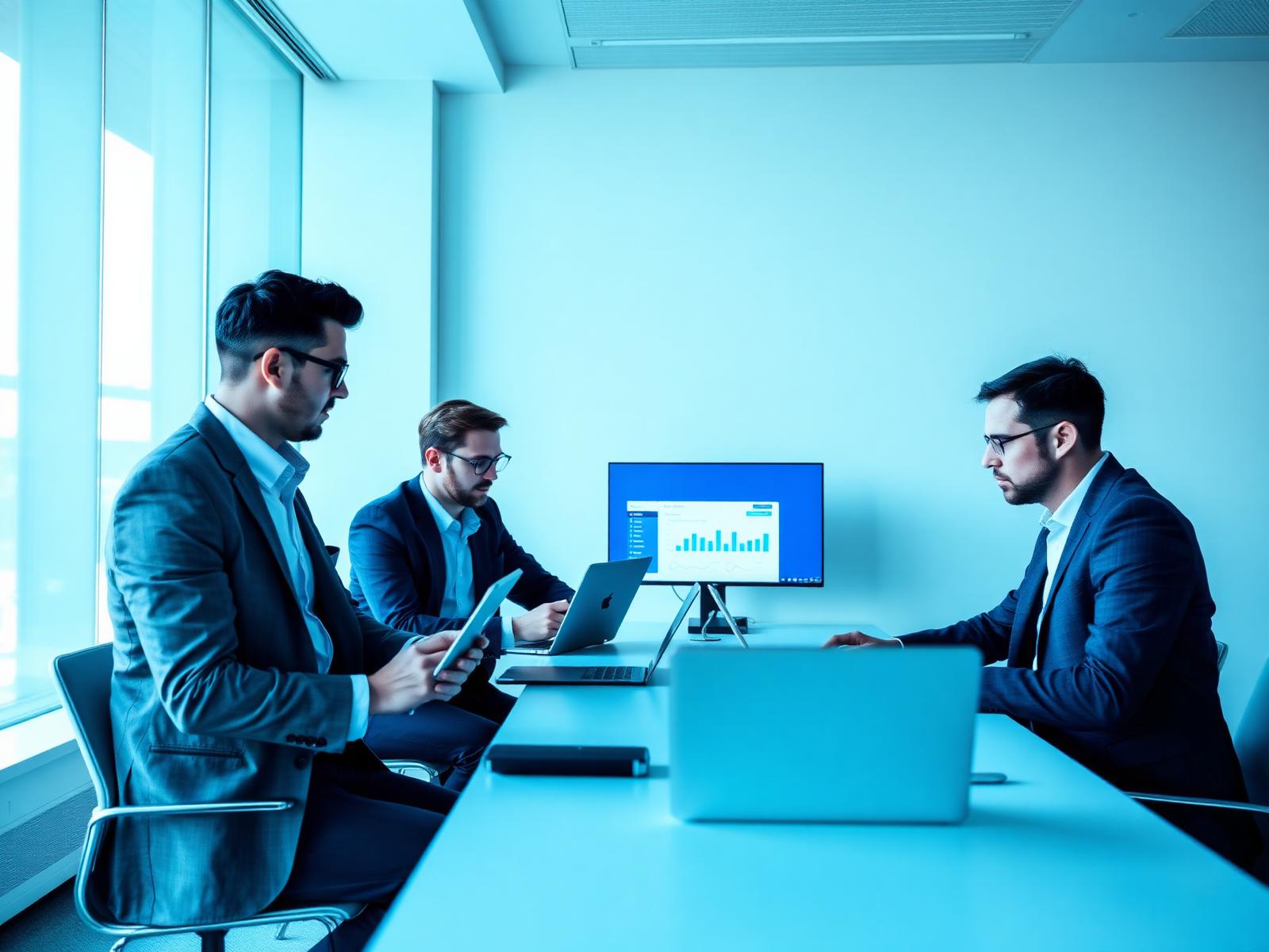 Equipe da IntegraTech em atendimento consultivo com um cliente